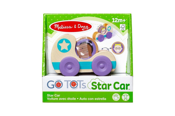 Melissa & Doug: Go Tots - Star Car (Blue/Purple)