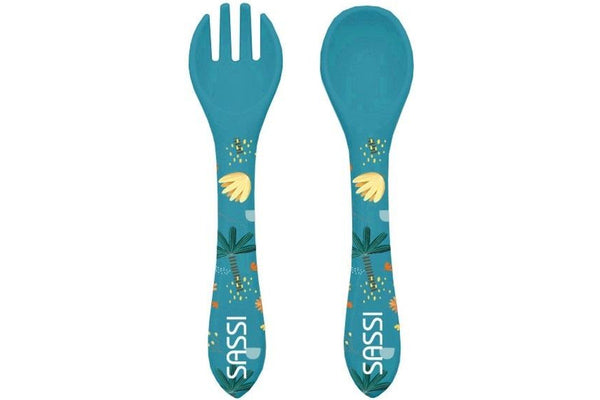 Sassi: Silicone Cutlery Set - Chewy the Elephant