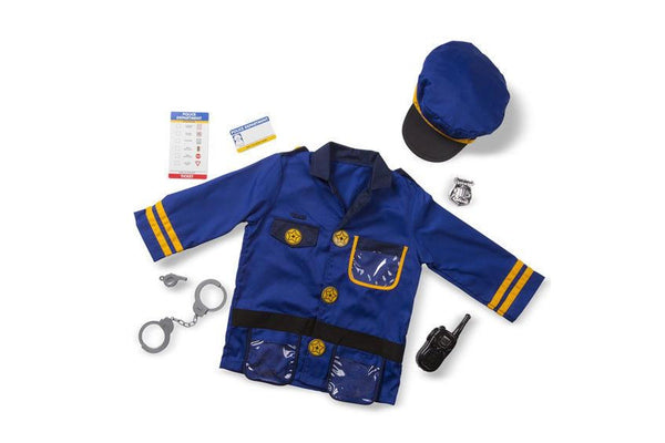 Melissa & Doug: Police Officer Costume Role Play Set