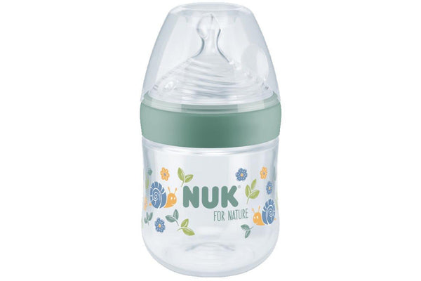 NUK: For Nature PP Bottle with Small Teat - Green (150ml)