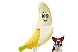 Plush Banana Dog Toy