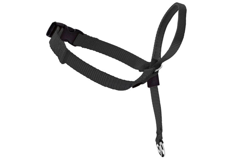 Gentle Leader 30-55kgs Dog Head Collar L Black Dog Pet Puppy Training Harness