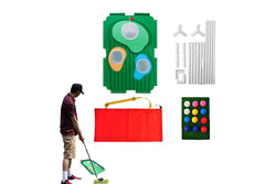 Portable Golf Cornhole Chipping Game Set Golf Ball Target Net Golf Training Accessories