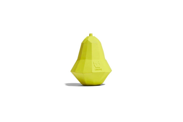 Zee.Dog: Super Fruitz, Treat Dispensing Dog Toy - Pear