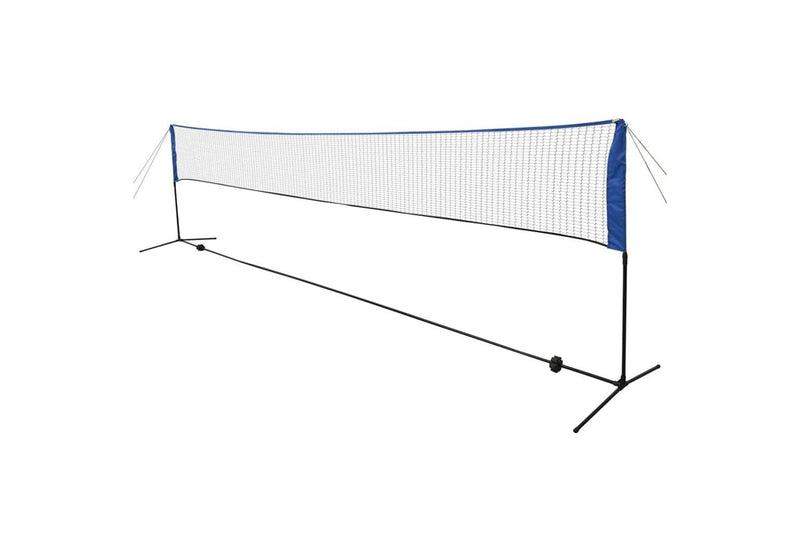 Badminton Net With Shuttlecocks 600X155 Cm