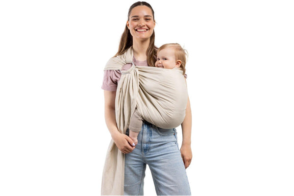 Boba: Linen Ring Sling - Pampas