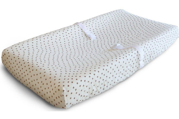 Mushie: Changing Pad Cover - Bloom