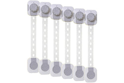 Dreambaby: Twist 'n Lock Multi-Purpose Latch - White/Grey (6 Pack)