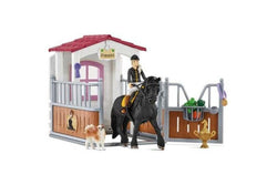 Schleich: Horse Stall with Tori & Princess