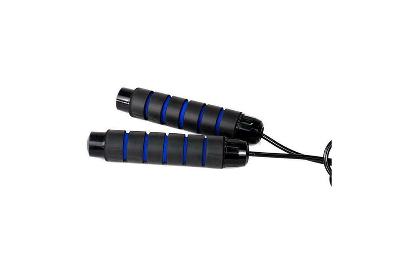 2 x Skipping Ropes Jump Rope Adjustable Fitness Cable Speed Jumping