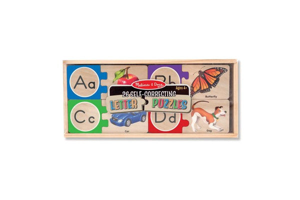 Melissa & Doug: Alphabet Letter - Puzzle Cards