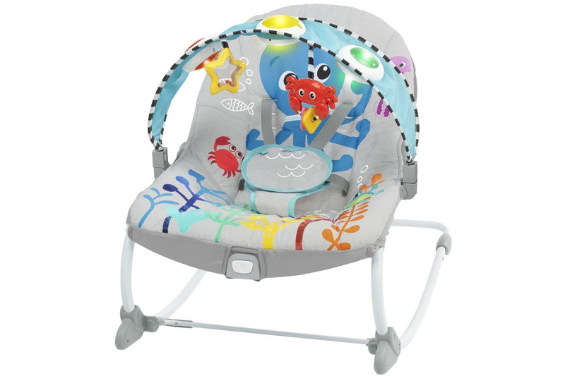 Baby Einstein: Ocean Explorers Kick it to Opus Musical Infant to Toddler Rocker