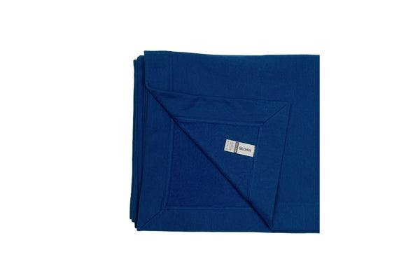 Gildan Heavy Blend Stadium Blanket (Navy Blue) (One Size)