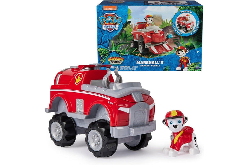 Paw Patrol: Jungle Pups - Marshall's Elephant Vehicle