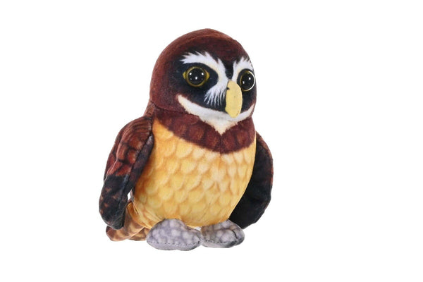 Wild Republic:Rainforest Birds Spectacled Owl - 4.5" Plush