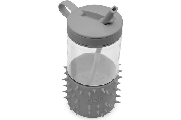 Melii: Spikey Water Bottle - Grey