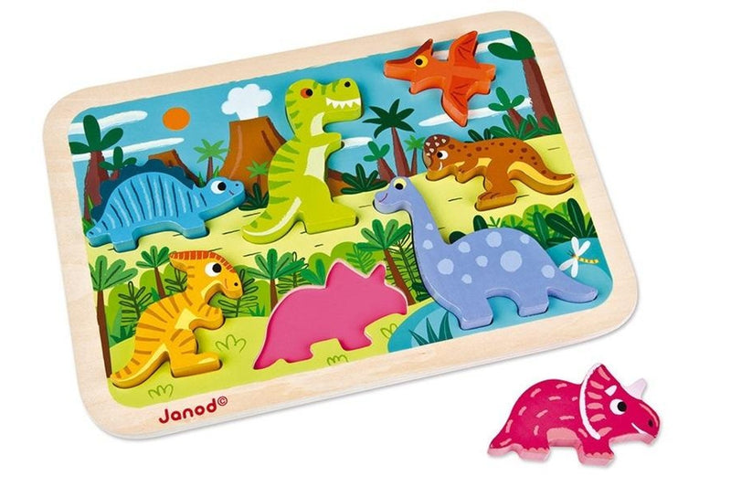 Janod: Dinosaurs Chunky Puzzle