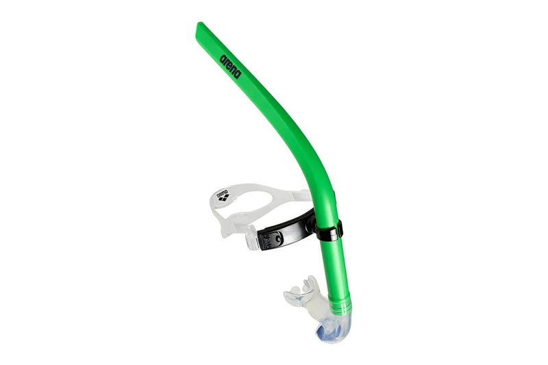 Arena Swim III Snorkel (Green/Clear) (One Size)