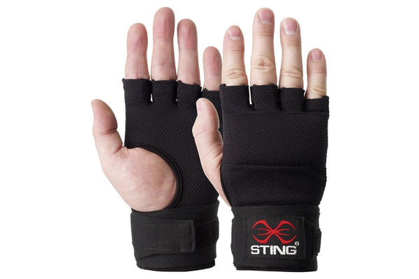 Sting Elasticated Quick Wraps - Black - Small