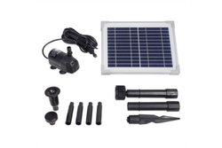 5w Solar Powered Submersible Water Pump Kit Garden Pond Panel