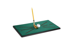 Djd025 Golf Pad Velvet Swing Exercise Blanket With Track