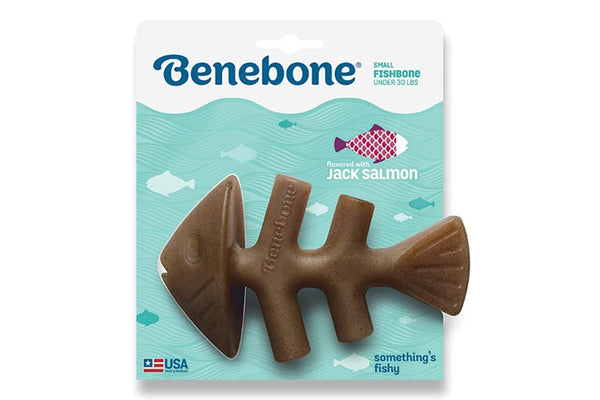 Benebone: Fishbone Dog Toy - Small
