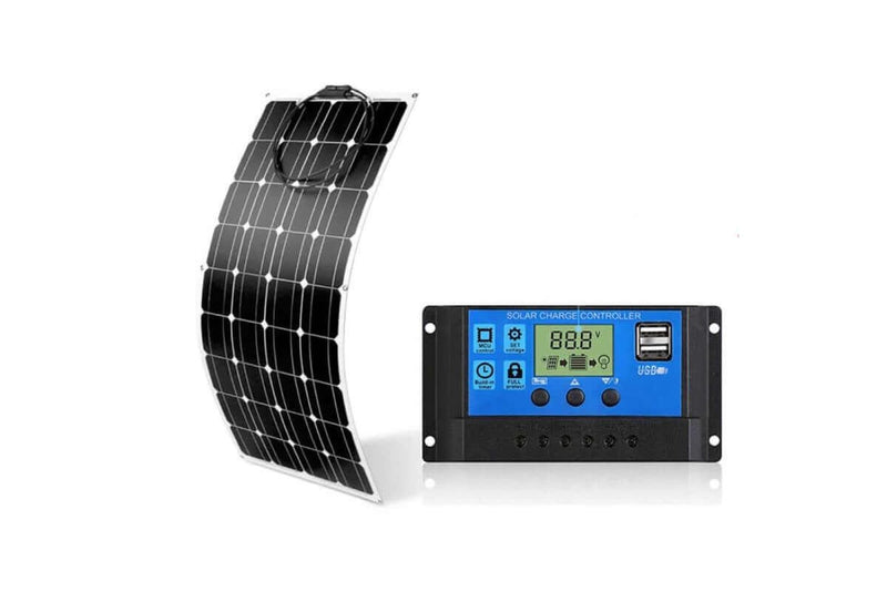 120W 18V Semi Flexible Solar Panel with charge controller