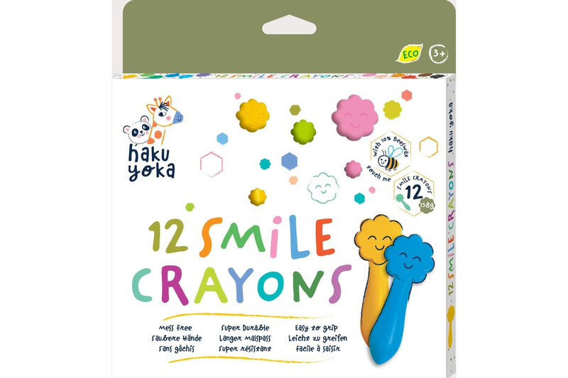 Haku Yoka: Smile Crayons (12-Pack)