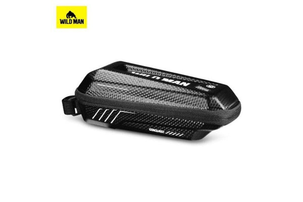 Bicycle Top Tube Front Beam Bag Mtb Road Cycling Anti Pressure Shock Rainproof Bike Accessories Black - Standard