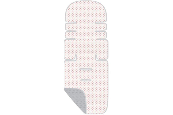 Silly Billyz: Jersey Stroller Liner - Pink Spots