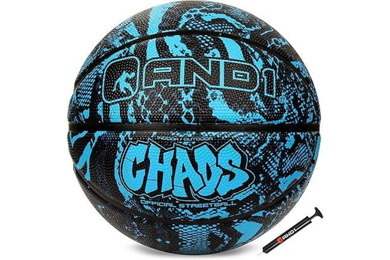 And1 Chaos Blue/Black Jungle Basketball