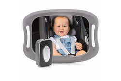 Reer: BabyView LED car safety mirror