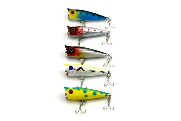 5cm Popper Bionic Fishing Lures With Hooks