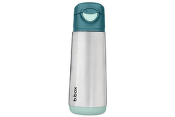 b.box: Insulated Sport Spout Bottle - Emerald Forest (500ml)