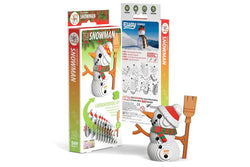 Eugy: Snowman - 3D Cardboard Model