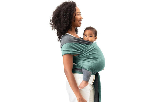 Moby: Reversible Wrap - Jade/Grey