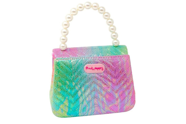 Pink Poppy: Unicorn Dreamer - Quilted Rainbow Hard Handbag