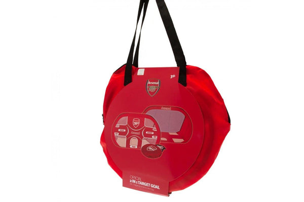 Arsenal FC 2 in 1 Pop Up Football Goal (Red/White) (One Size)