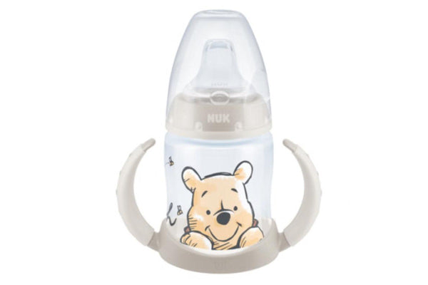 NUK: Winnie the Pooh First Choice PP Learner Bottle - White Base (150ml)