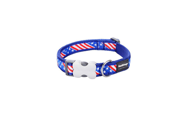 Dog Collar By Red Dingo Style Us Flag