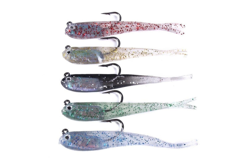 10 Piece 7cm 5g Fork Tail Luya Bait For Sea Fishing