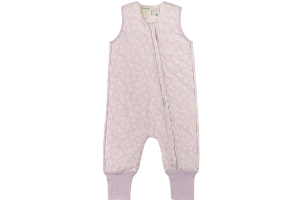 Woolbabe: Duvet Sleeping Suit - Mauve Manuka (3 Years)