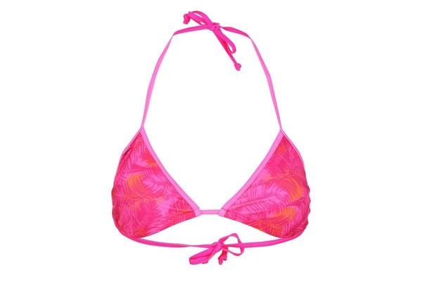 Regatta Womens/Ladies Aceana Palm Leaf Bikini Top (Fusion Pink) (16 UK)