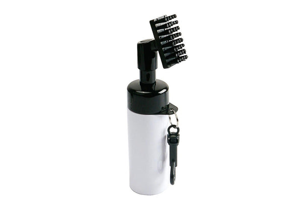 Golf Club Cleaning Brush Groove Cleaner with Squeeze Bottles White