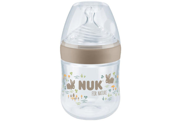 NUK: For Nature PP Bottle with Small Teat - Beige (150ml)