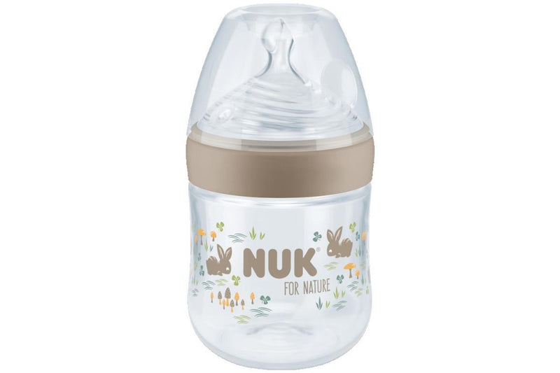 NUK: For Nature PP Bottle with Small Teat - Beige (150ml)