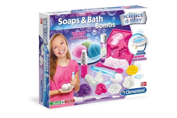 Clementoni: Science & Play - Soap and Bath Bombs