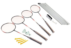 4 Player Badminton Net Set