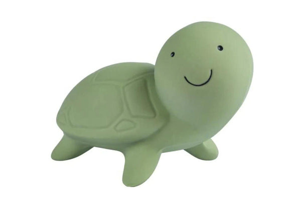 Tikiri: Ocean Buddies Teether and Rattle Toy - Turtle (Gift Boxed)