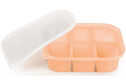Haakaa: Easy-Freeze Tray - Blush (6 Compartments)